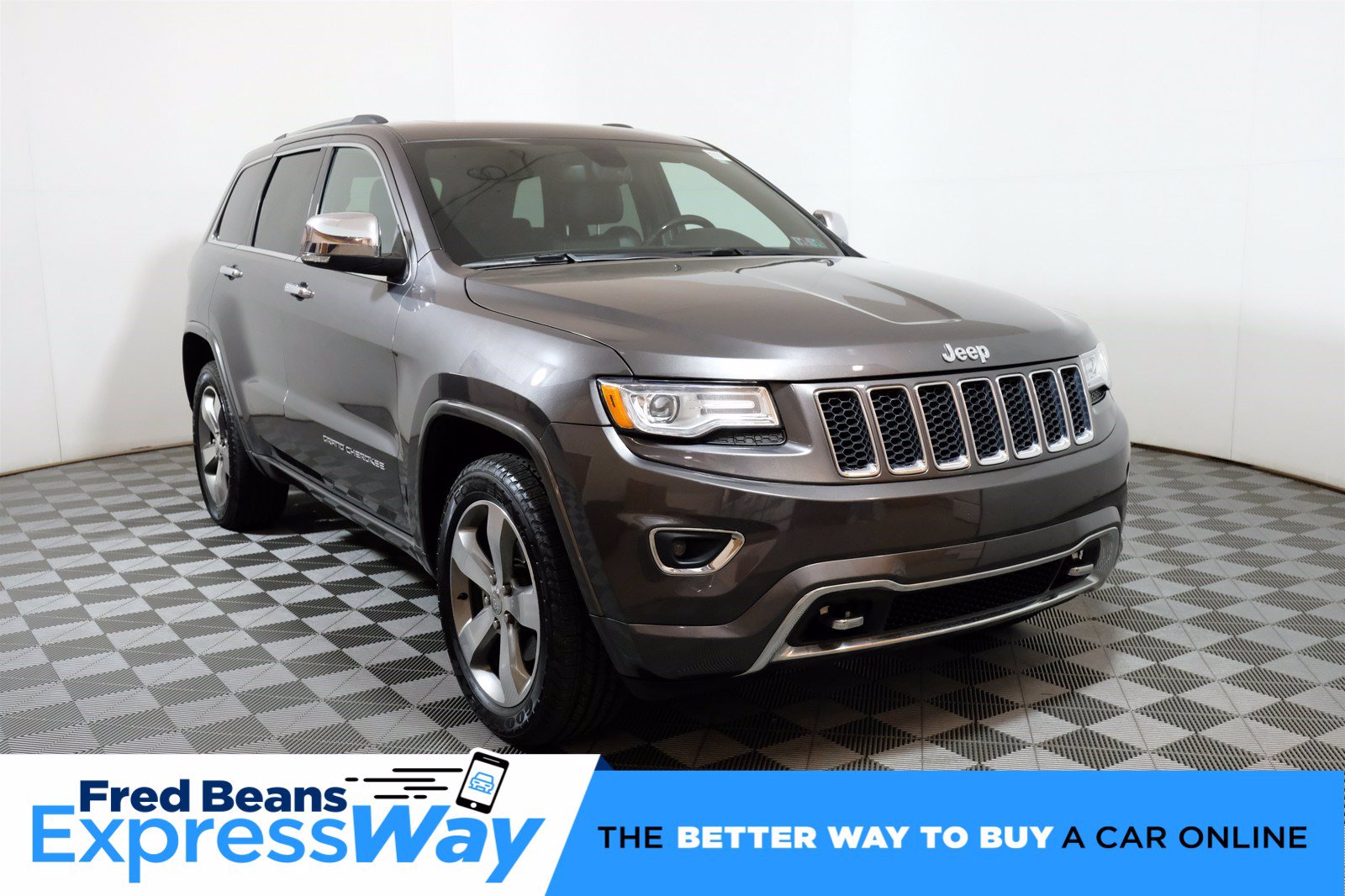 PreOwned 2015 Jeep Grand Cherokee Overland 4WD Sport Utility