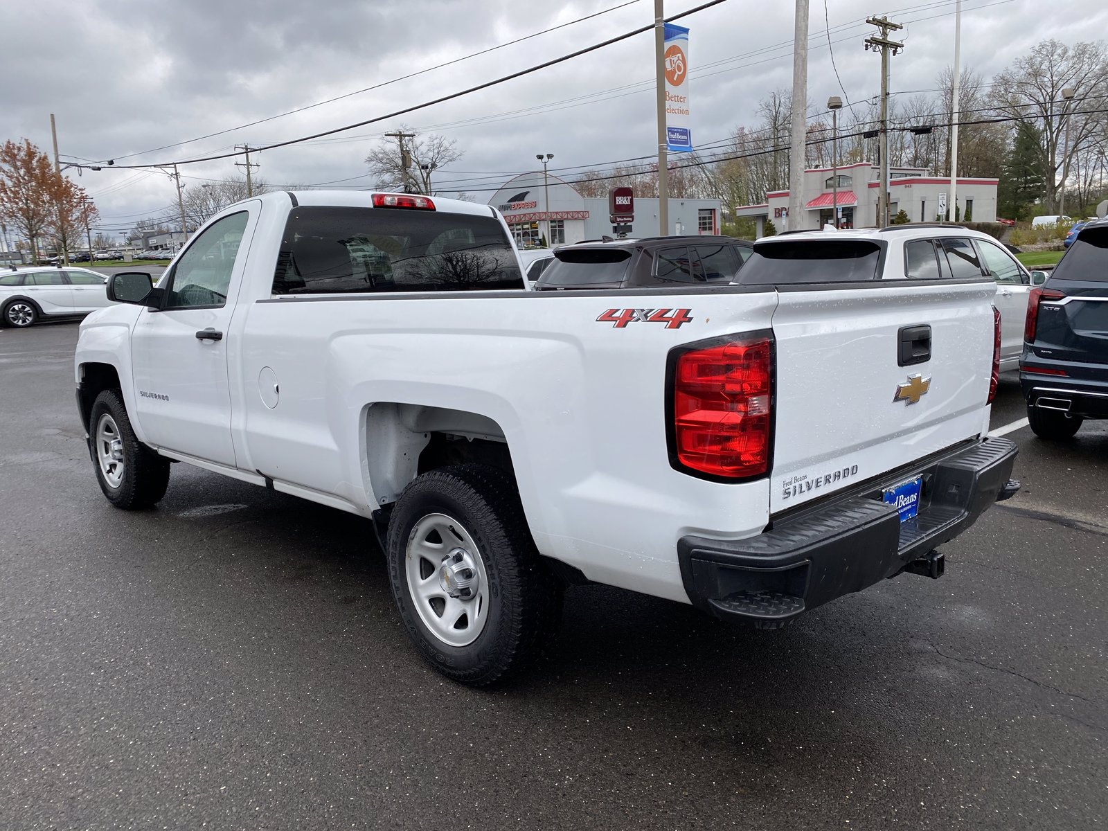 Pre-Owned 2018 Chevrolet Silverado 1500 Work Truck 4WD Regular Cab Pickup