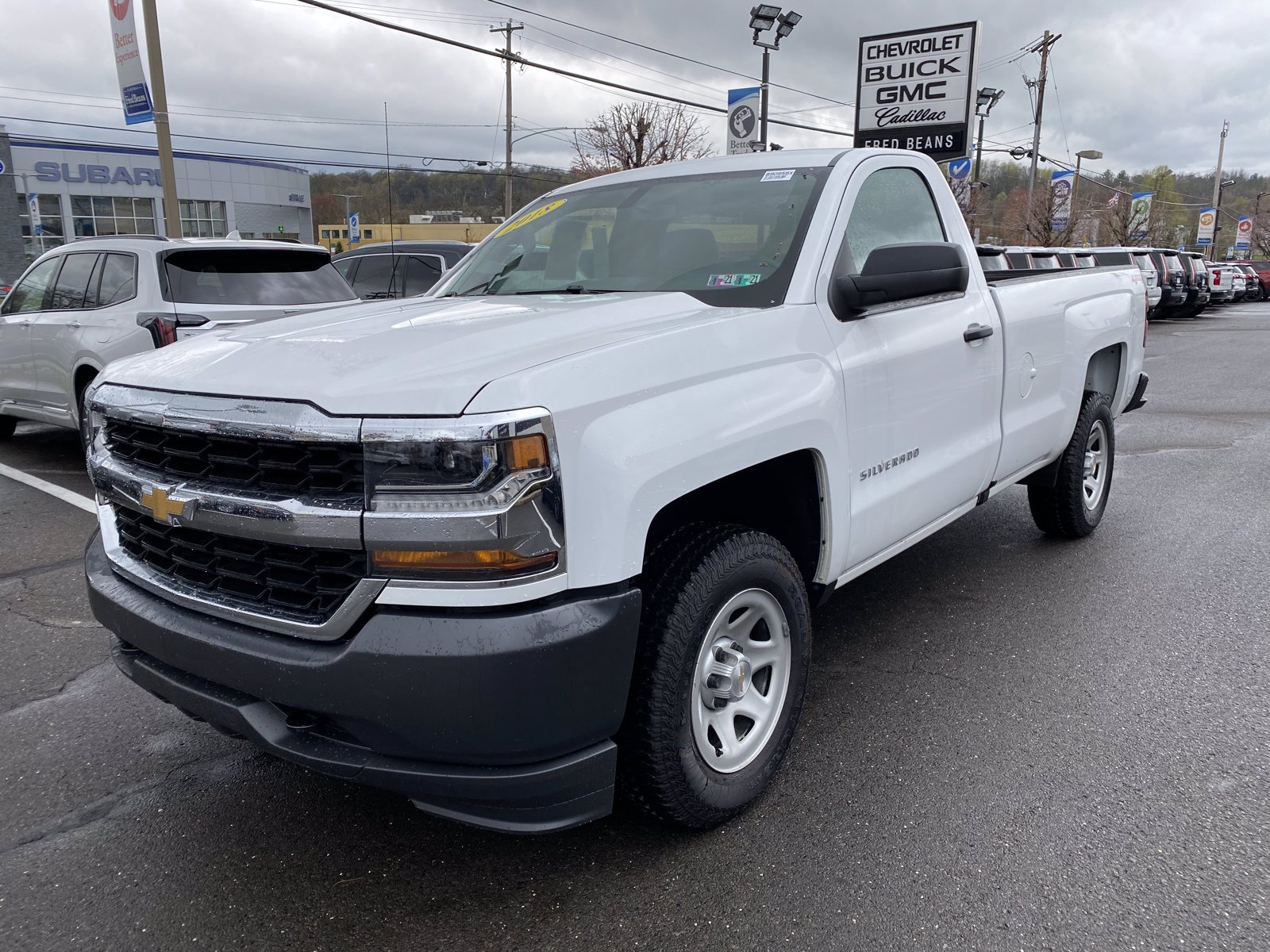 2018 Chevy Silverado 1500 Work Truck Regular Cab